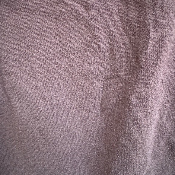 Baby Gap 3T Girls Brown and Red Long Sleeve Pleated Sweater Dress - Picture 4 of 6